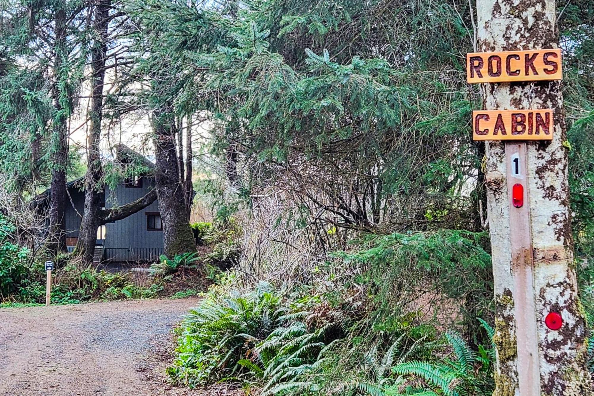 Rocks Cabin Copalis Beach Bagian luar foto